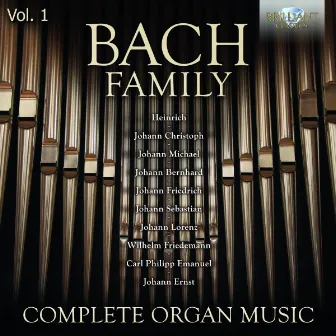 Bach Family: Complete Organ Music, Vol. 1 by Stefano Molardi