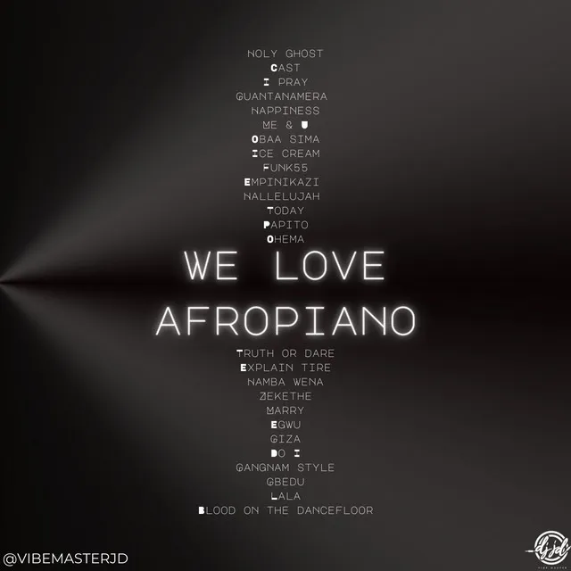 We love Afropiano Vol.1 - mixed