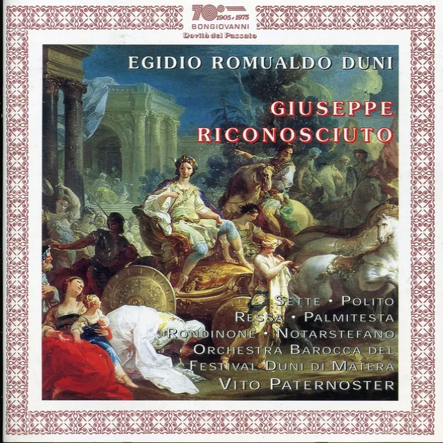 Giuseppe riconosciuto, Pt. II: Recitative. Ah! Basta io cedo (Live)