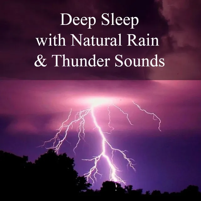 Deep Sleep with Natural Rain on Roof & Thunder Sounds