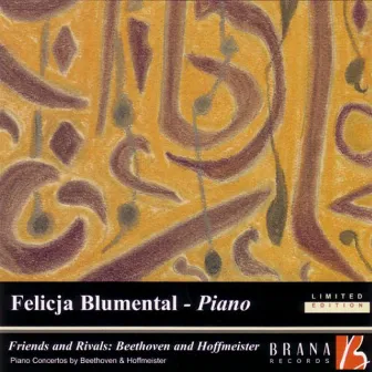 Friends and Rivals: Beethoven and Hoffmeister by Felicja Blumental