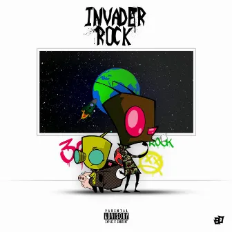 Invader Rock by Orlando Merci