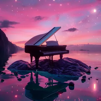 Música De Piano: Sinfonías A La Luz De Las Estrellas by Piano Jazz Tarde en la noche