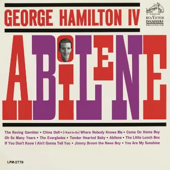 Abilene by George Hamilton IV