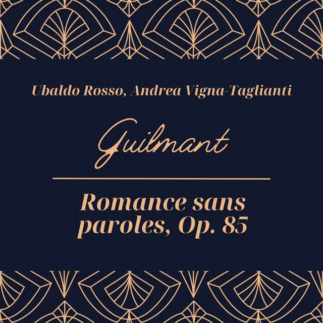 Romance sans paroles, Op. 85