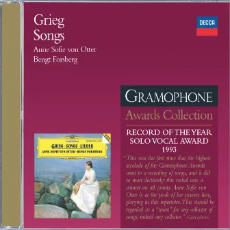 Grieg: Songs by Bengt Forsberg