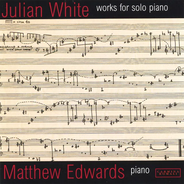 Julian White Works for Solo Piano