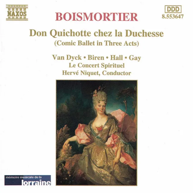 Boismortier: Don Quichotte Chez La Duchesse (Don Quixote at the Duchess')