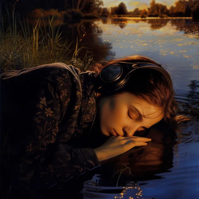 Babbling Brook's Nighttime Lullaby: Sleep Music