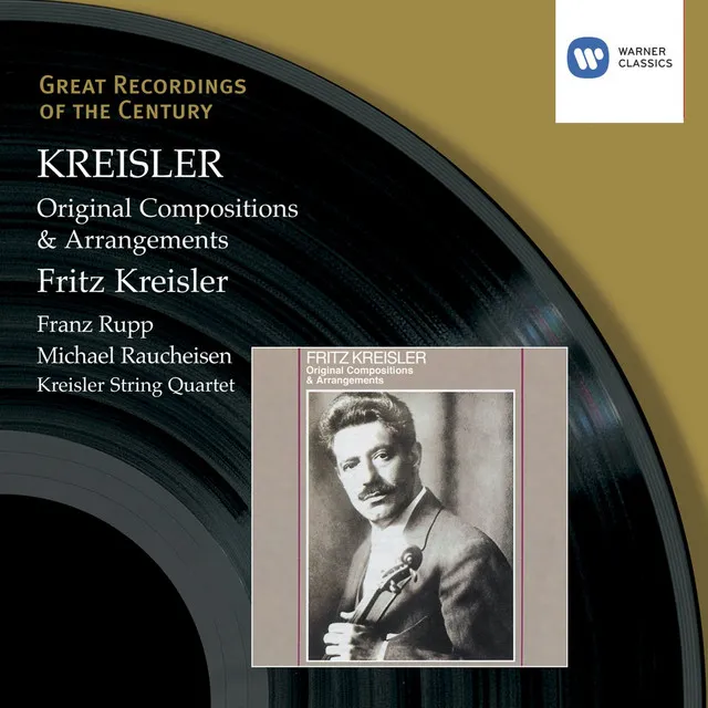 Kreisler: 3 Old Viennese Dances for Violin and Piano: II. Liebesleid (Tempo di Ländler)