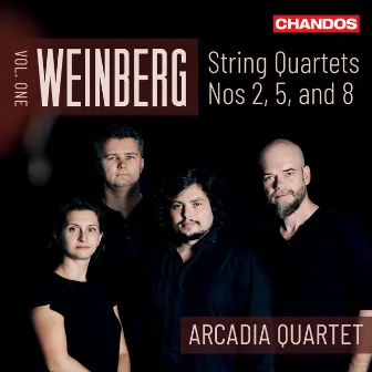 Weinberg: String Quartets, Vol. 1 by Arcadia Quartet