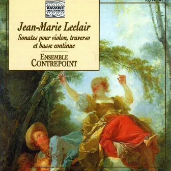 Leclair: Sonates pour violon, traverso et basse continue by Ensemble Contrepoint