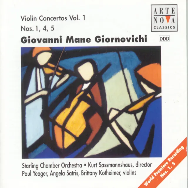 Giornovichi: Violin Ctos 1/4/5