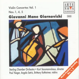 Giornovichi: Violin Ctos 1/4/5 by Giovanni Mane Giornovichi