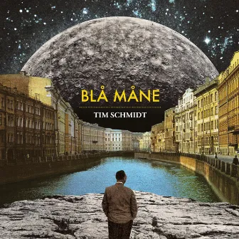 Blå måne by Tim Schmidt