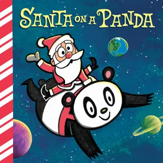 Santa on a Panda by Parker Jacobs