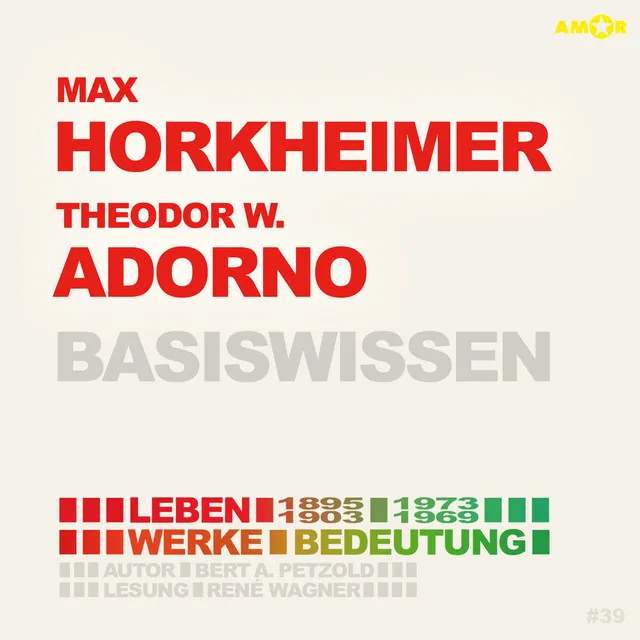 Kapitel 19 - Max Horkheimer (1895-1973) und Theodor W. Adorno (1903-1969) - Leben, Werk, Bedeutung - Basiswissen