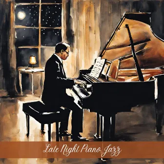 Late Night Piano Jazz: Smoke-filled Lounge, Elegant Keys Cocktail by Jazz Noir Café