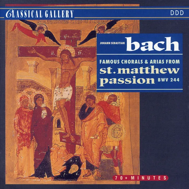 St. Matthew Passion, BWV 244: Aria "Ich will bei meinem Jesu wachen"