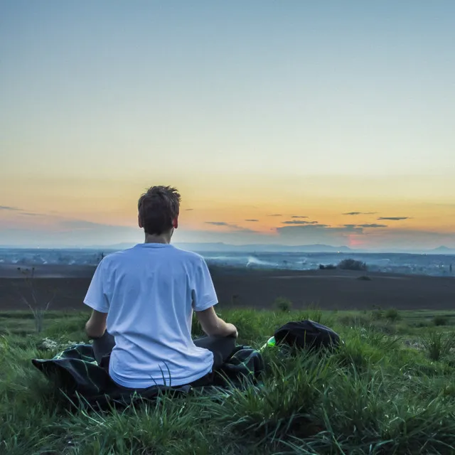 Calm Reflection in Meditative Harmony