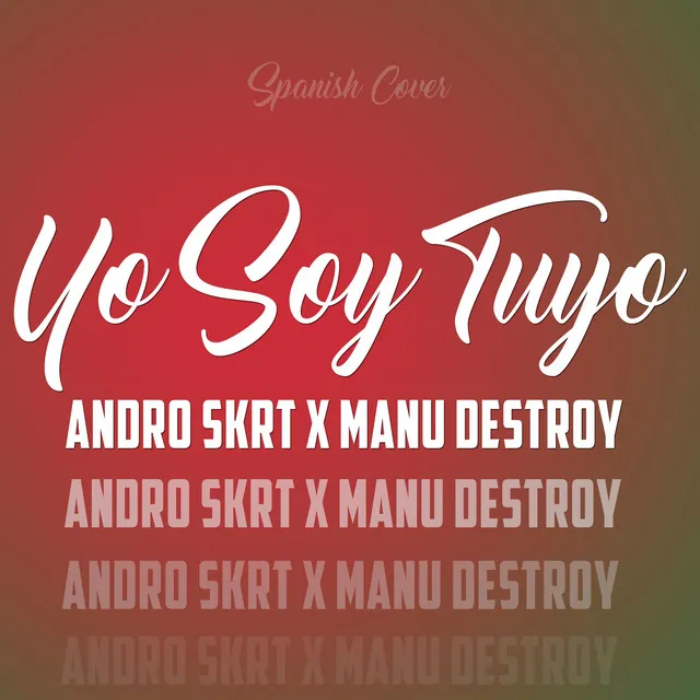 Yo Soy Tuyo - Cover