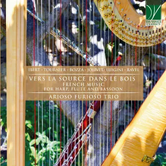 Ibert, Tournier, Bozza, Jolivet, Luigini, Ravel: Vers la source dans le bois (French Music for Harp, Flute and Bassoon) by Francesca Tirale