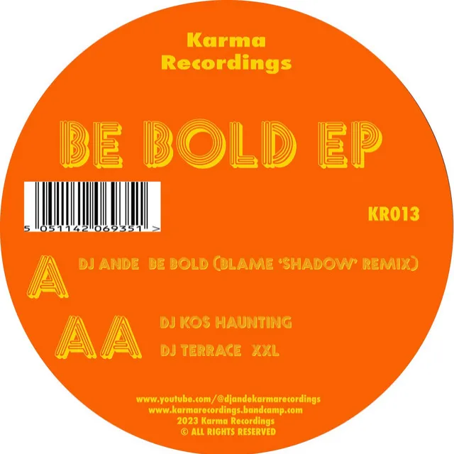 Be Bold - Blame 'Shadow' Remix