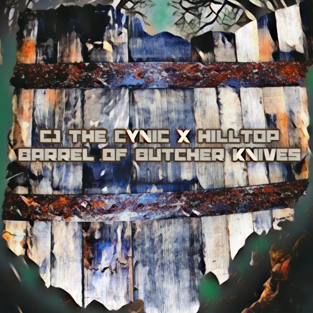 Barrel of Butcher Knives