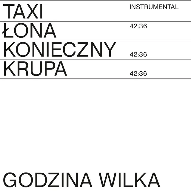 GODZINA WILKA (INSTRUMENTAL)