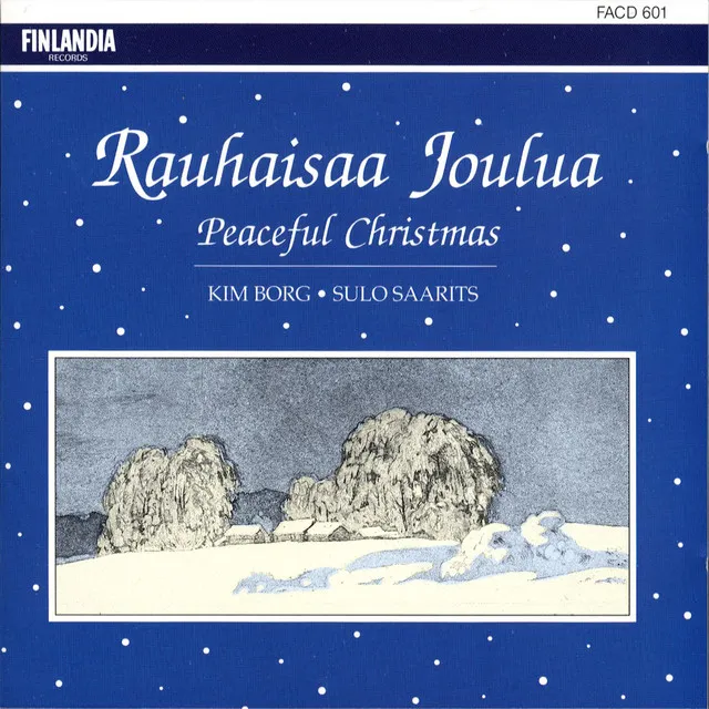 Sibelius: 5 Christmas Songs, Op. 1: No. 4, En etsi valtaa, loistoa (Version for Voice and Organ)