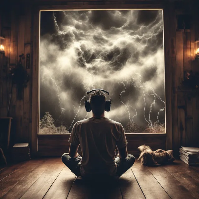 Binaural Thunder Meditation: Resonant Clarity Tones