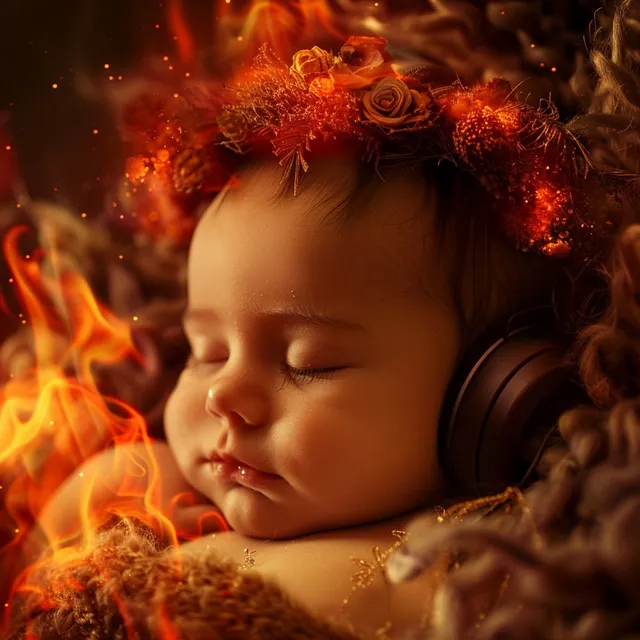 Ember's Cradle: Soothing Fire Music for Baby Sleep