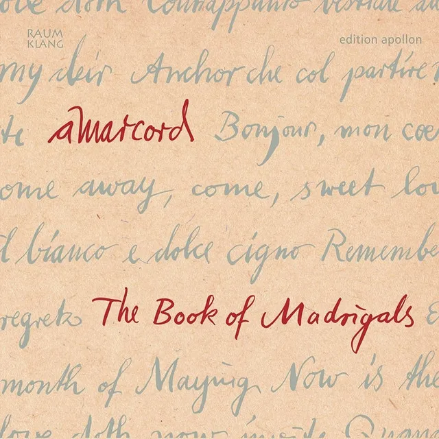 Tutti i madrigali a quattro voci, R 2513, Libro I: No. 8, Ancor che col partire