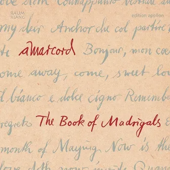 The Book of Madrigals by Amarcord