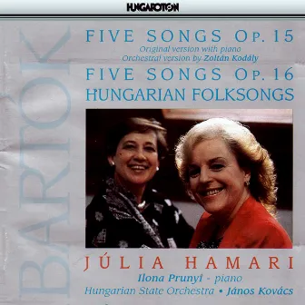 Bartok: 5 Songs / Hungarian Folksongs by Júlia Hamari