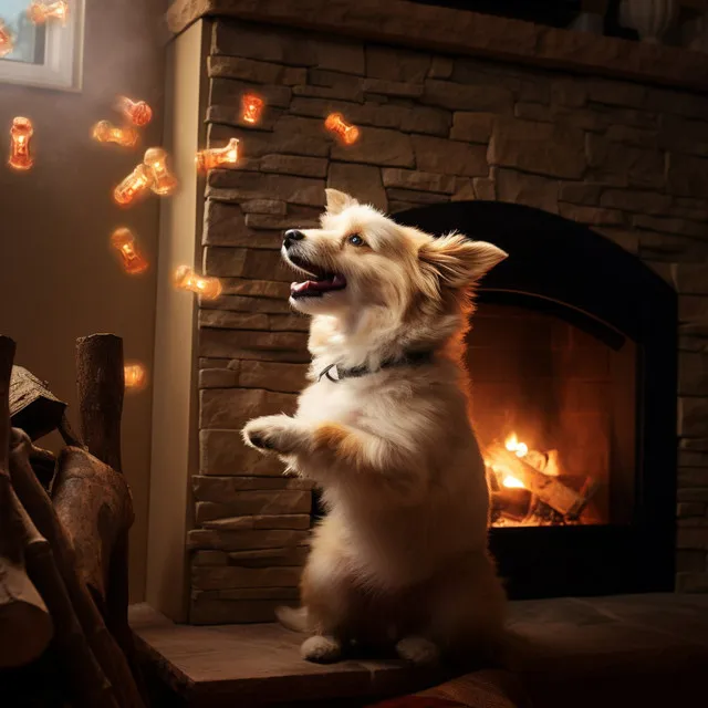 Inner Peace Fire Retreat for Dog's Relaxation