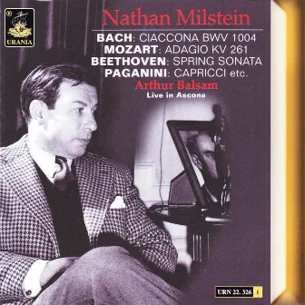 Bach; Ciaccona - Mozart: Adagio K. 261 - Beethoven: Spring Sonata - Paganini: Capricci by Arthur Balsam