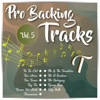 Pro Backing Tracks T, Vol.5 by Pop Music Workshop