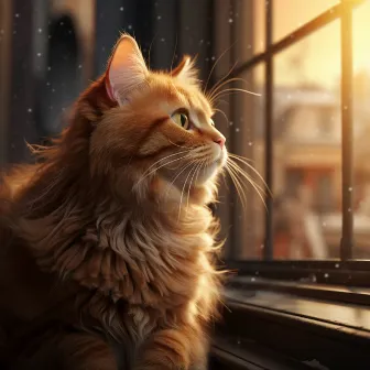 Piano's Feline Serenade: Soothing Tunes for Cats by 