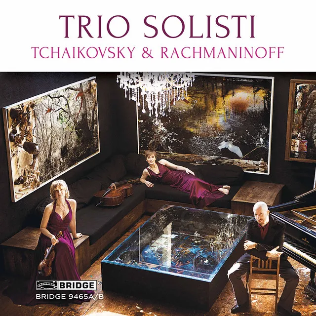 Piano Trio in A Minor, Op. 50, TH 117, Pt. 2a: Var. 11, Moderato