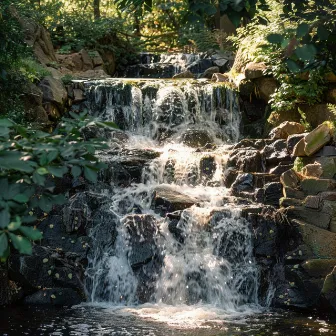 Meditación Con Cascada Serena: Sonido Natural Para La Atención Plena by Meditaciones de agua