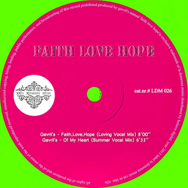 Faith Love Hope