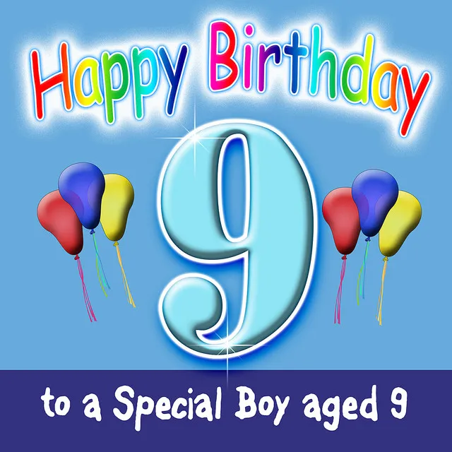 Happy Birthday (Boy Age 9)