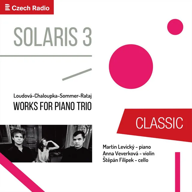 Loudová, Chaloupka, Sommer, Rataj: Works for Piano Trio - Solaris 3