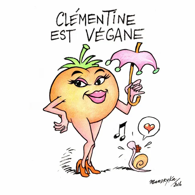 Clémentine est végane