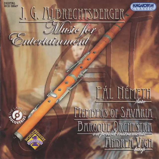 Albrechtsberger: Music for Entertainment with Flute