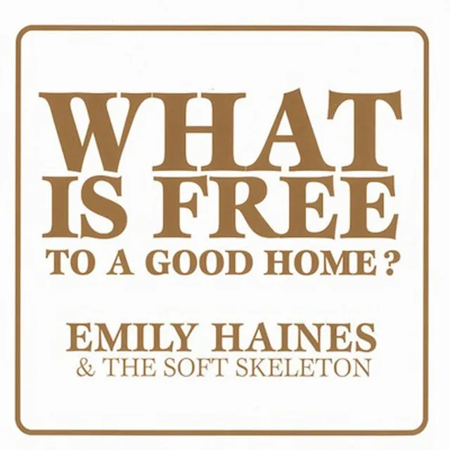 What Is Free To A Good Home?