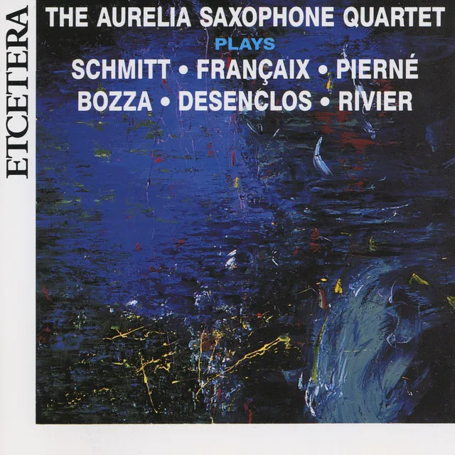 Quatuor pour saxophones, Allegro non troppo