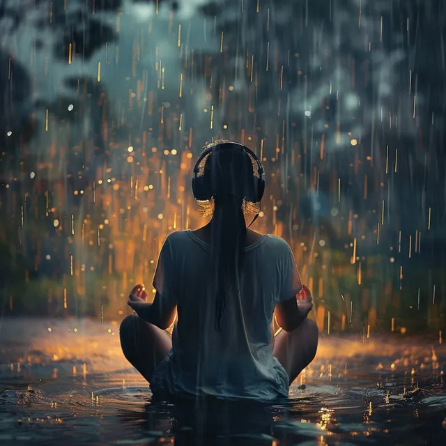 Meditation in Rain's Calm