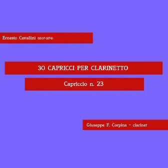 E. Cavallini: Capriccio n. 23 in E minor, Op. 2, No. 4 (Home recording) by Ernesto Cavallini